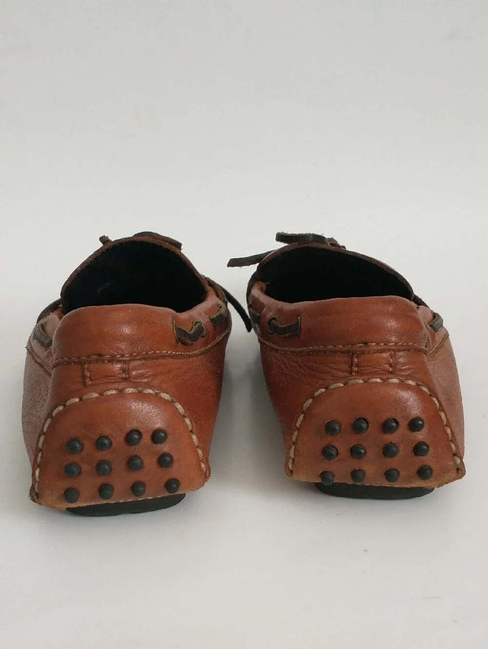 Cole Haan Men's Brown Leather Moccasin Driving Loafers. SIZE 7M